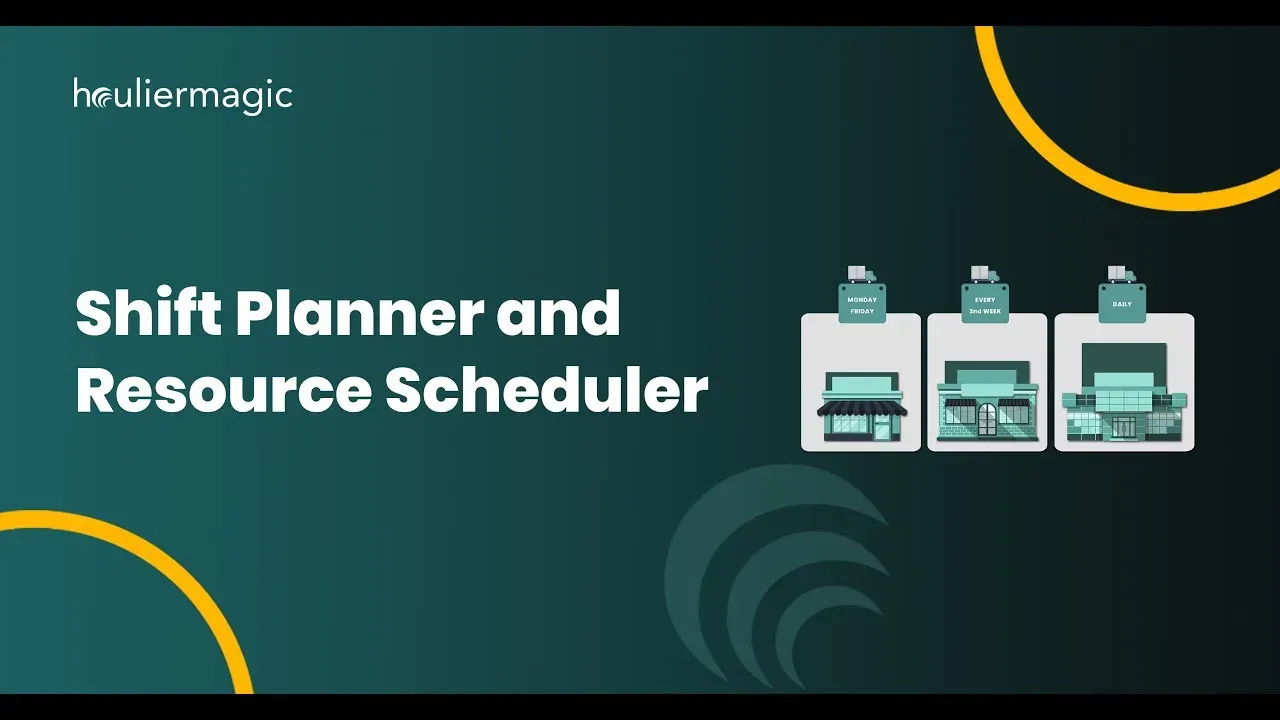 Still from the Shift Planner and Resource Scheduler walkthrough